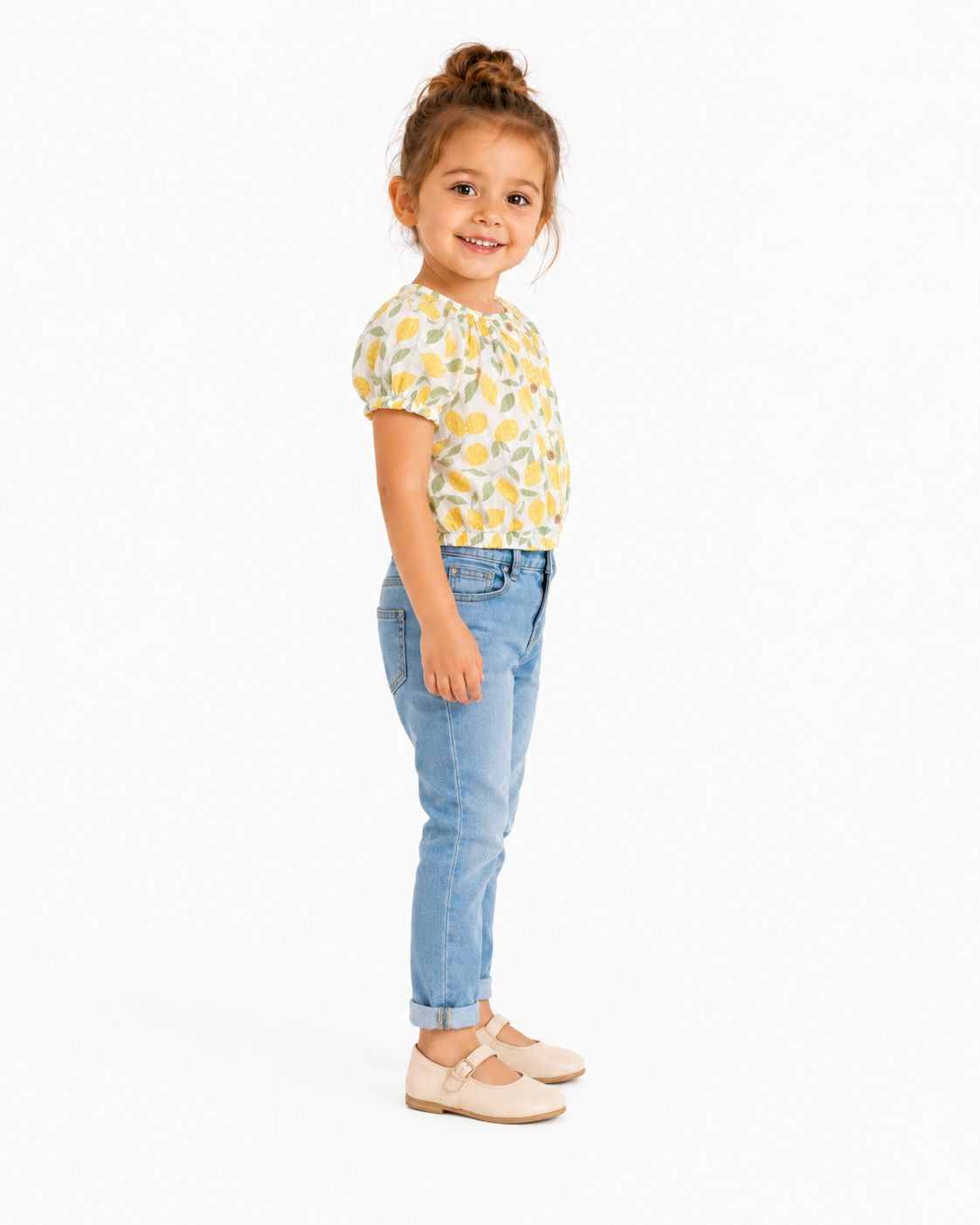 Cat & Jack-Short blouse for little girls belongs to the Cat & Jack brand