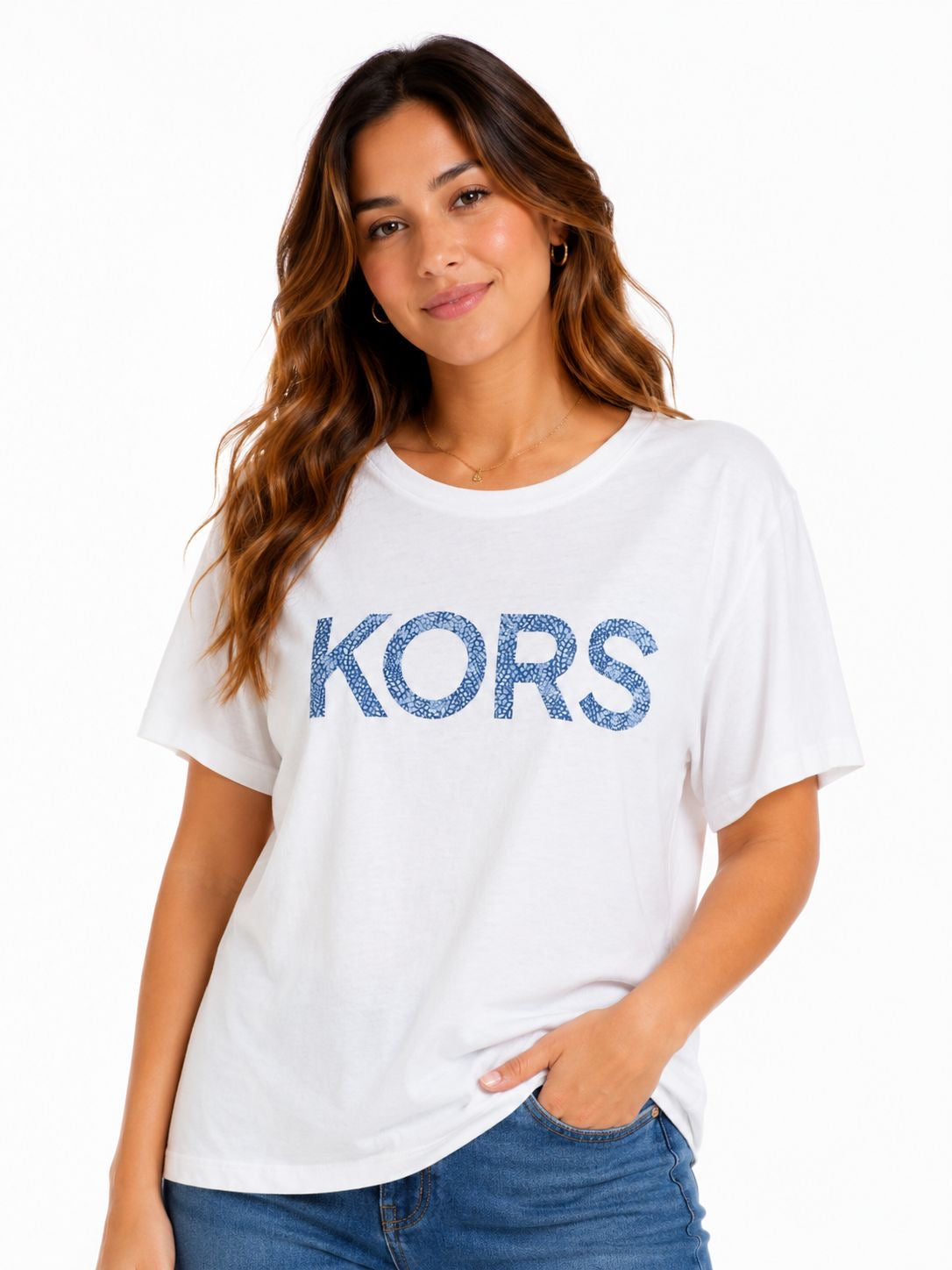 MICHAEL KORS-Authentic Michael Kors t-shirt with graphic print