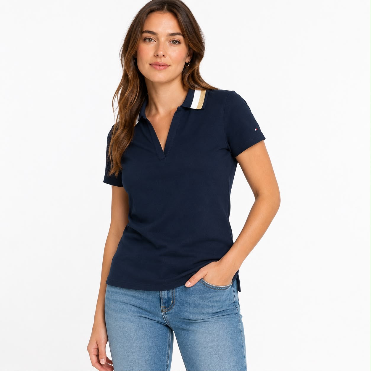 Tommy Hilfiger Polo Shirt Lady Cotton Women’s
