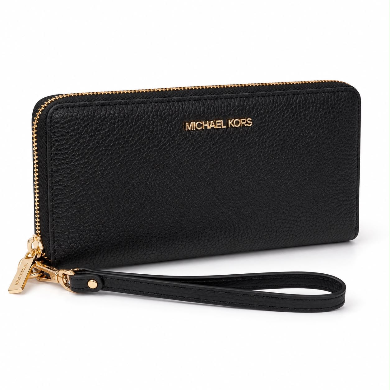 Michael Kors Large Grain Leather Jet Set Travel Wallet