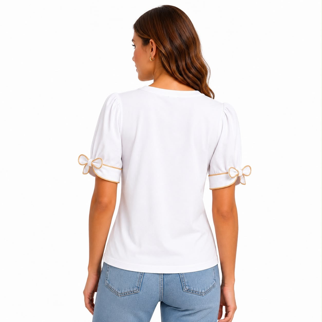 Tommy Hilfiger White women's cut t-shirt