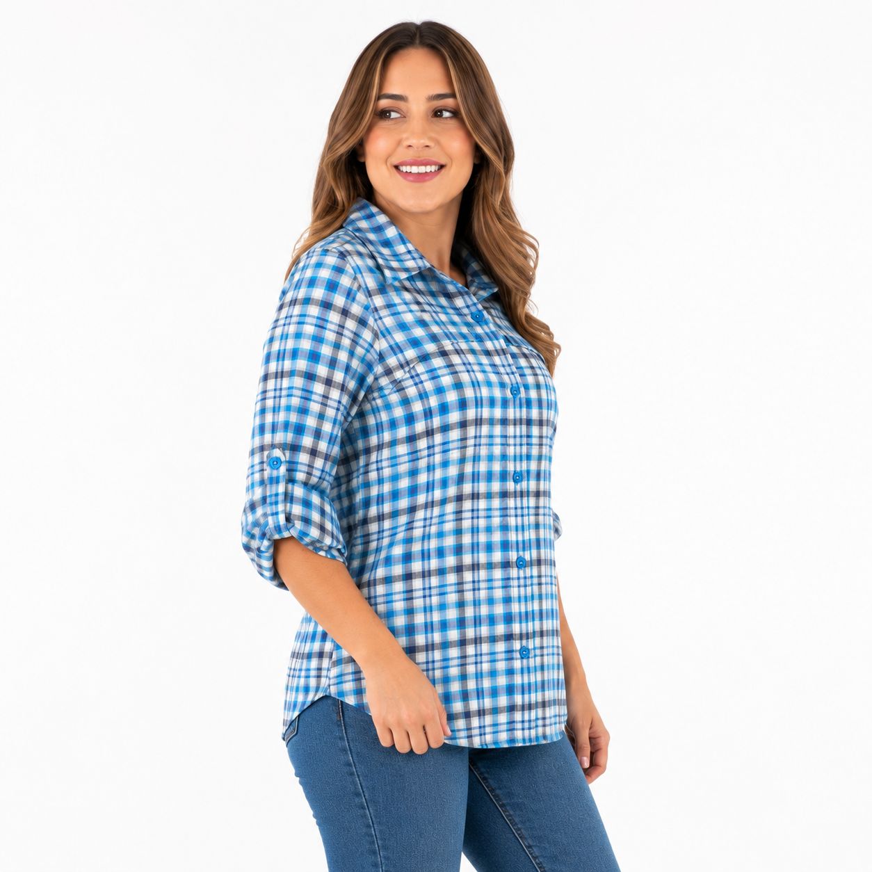 Columbia shirt for women with Omni-Shade sun protection technology