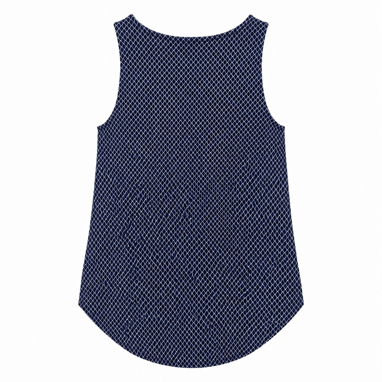 Alfani sleeveless blouse has a vibrant floral print
