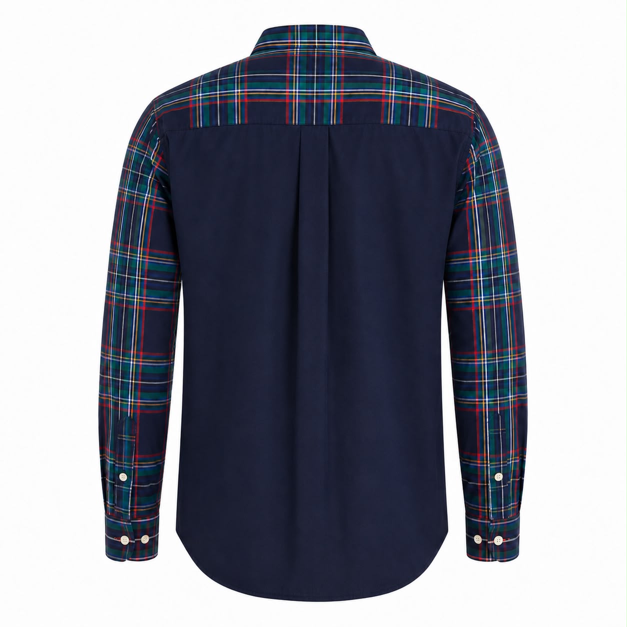 Tommy Hilfiger Color block button shirt for boy