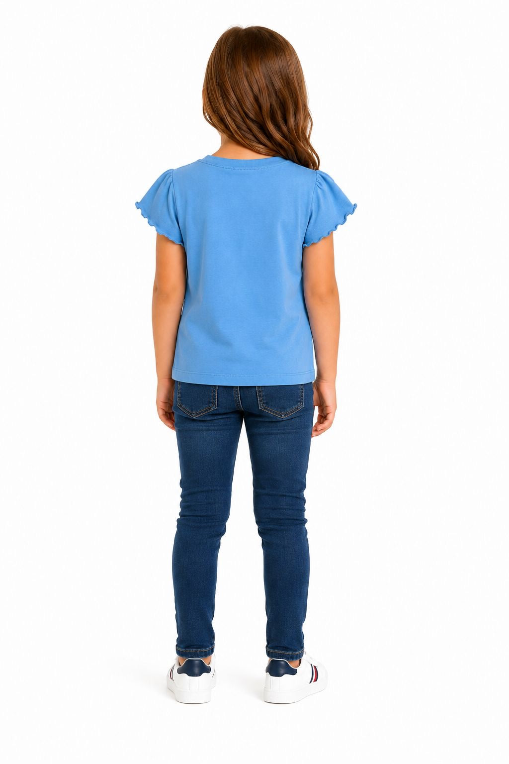 Tommy Hilfiger-Light blue short sleeve girl t-shirt