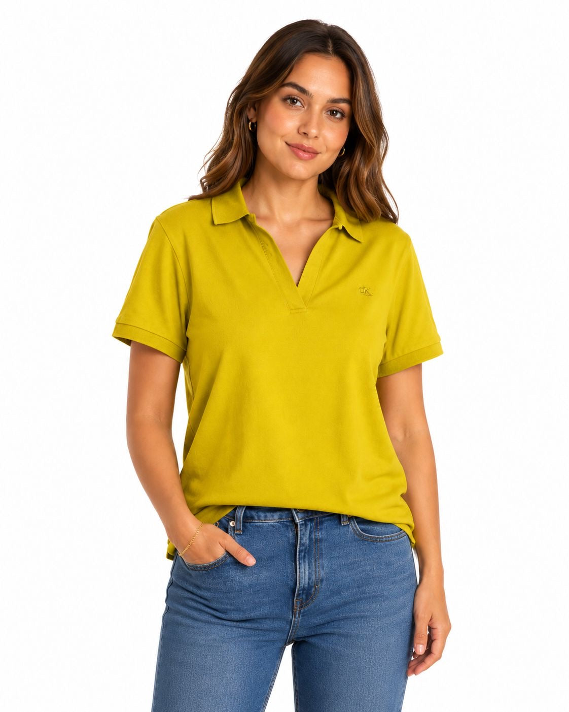 CALVIN KLEIN-Women's polo shirt from the Calvin Klein brand