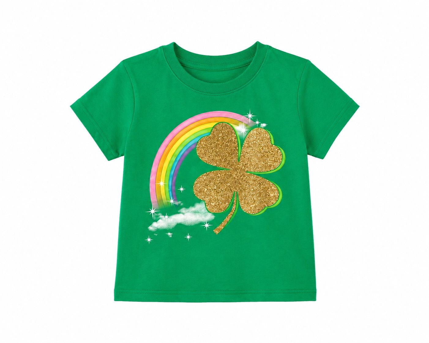 The Children's Place green short-sleeved t-shirt