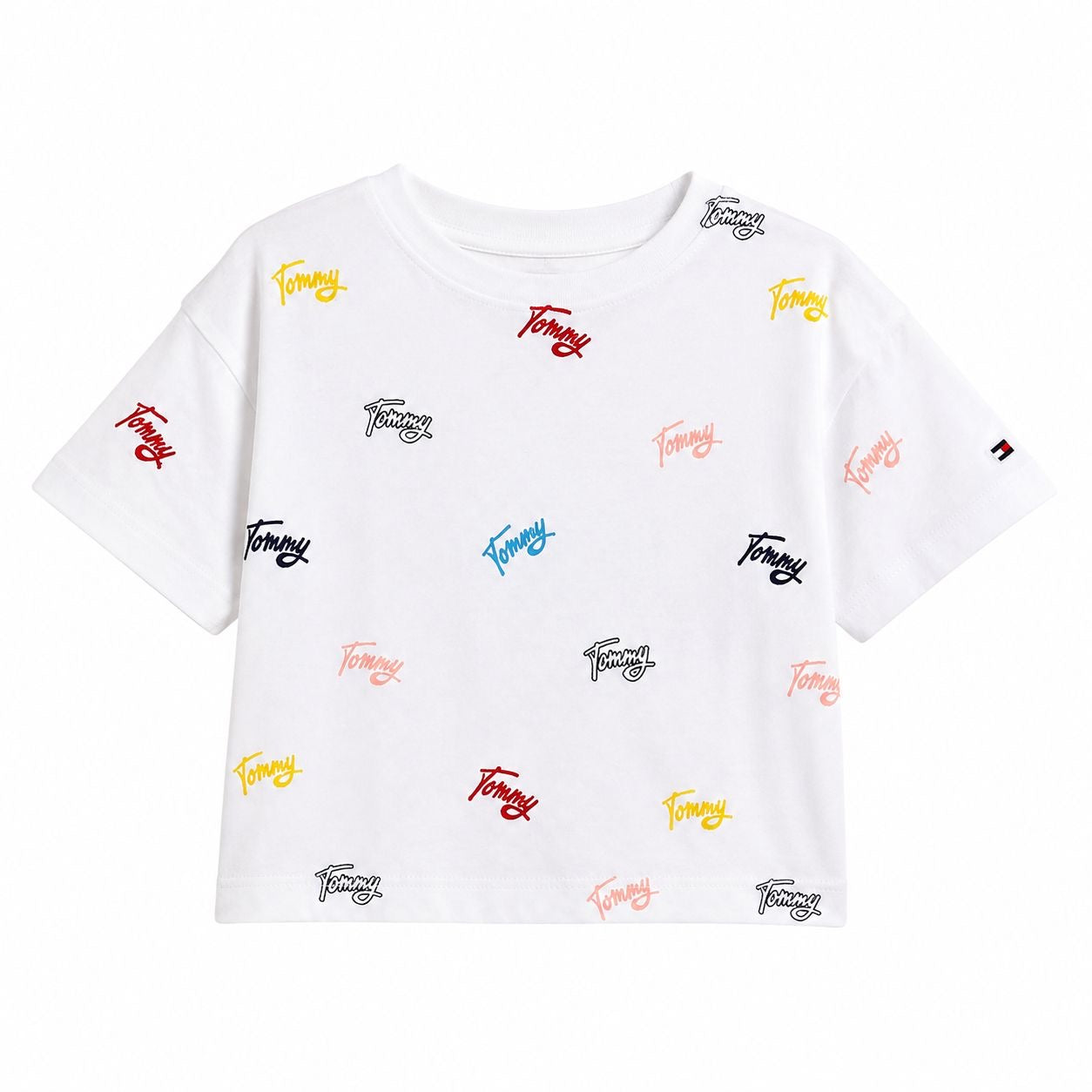 Tommy Hilfiger white short-sleeved t-shirt