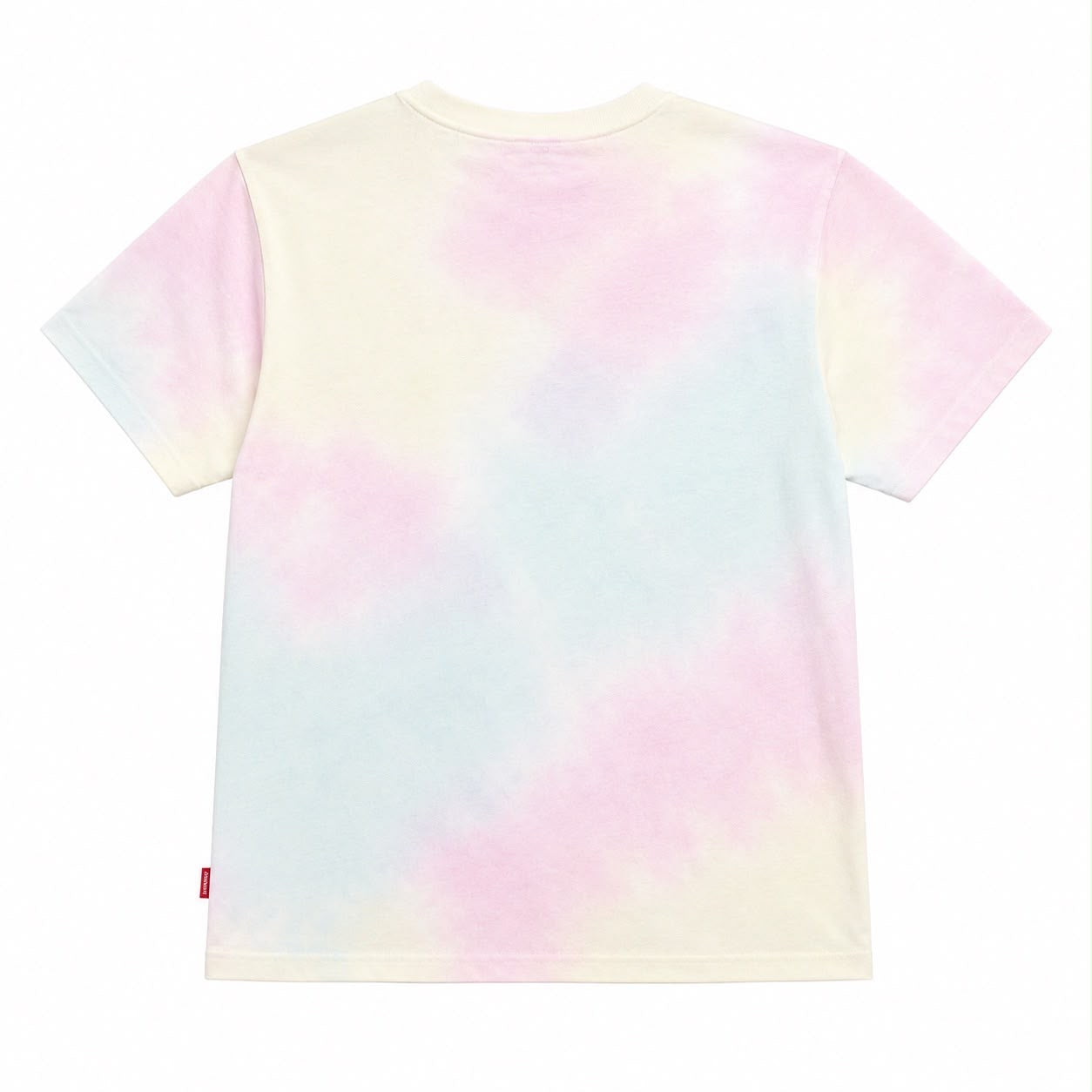 Levi's The Perfect Tee t-shirt stands out for its tie-dye design in pastel tones