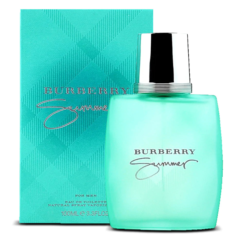 BURBERRY BURBERRY Summer Eau De Toilette for Men, 3.4 Fl. oz