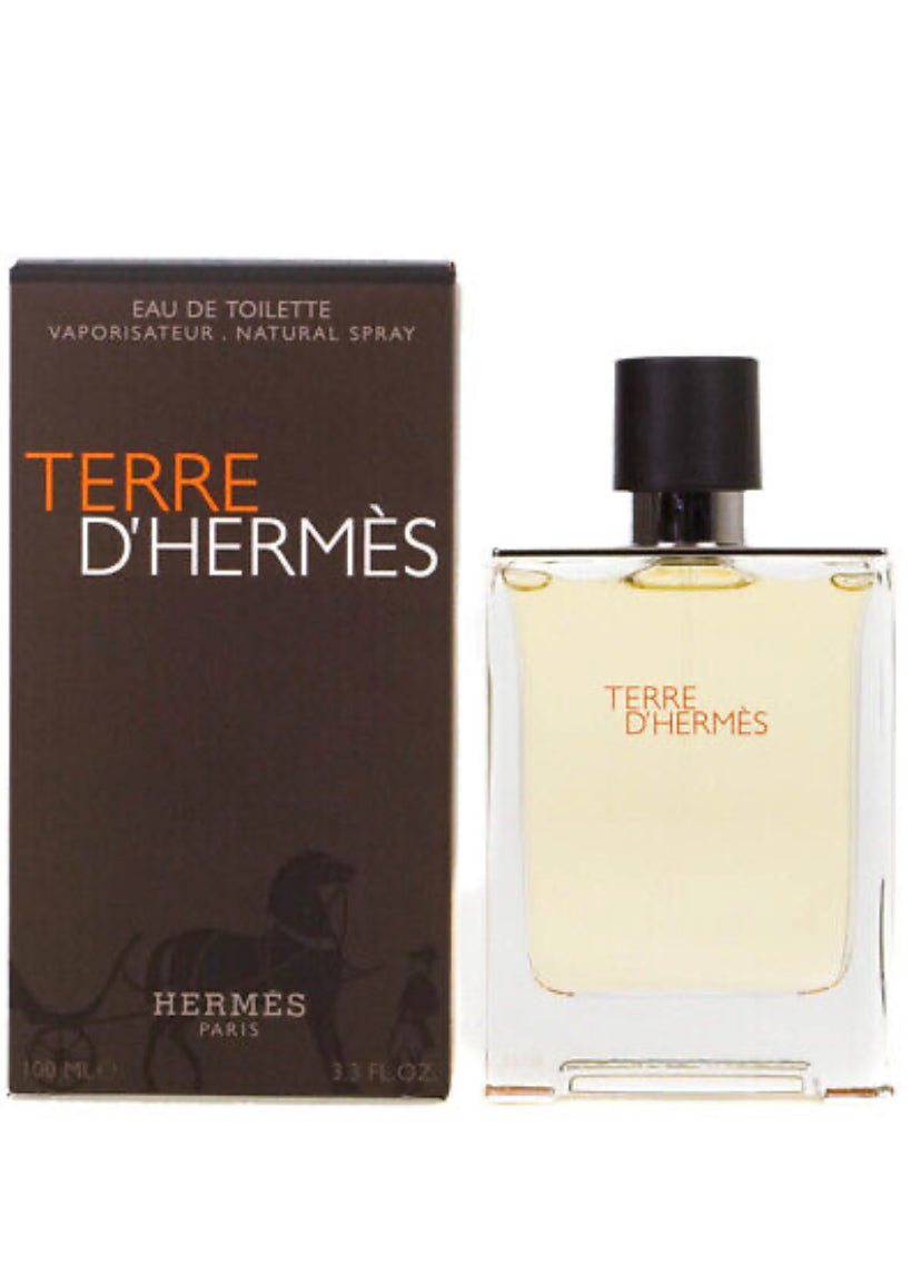 Hermes Terre D'Hermes 100ml Eau De Toilette Spray Men's EDT Fragrance