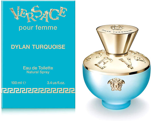 Versace Pour Femme Dylan Turquoise 100ML EAU De Toilette Spray
