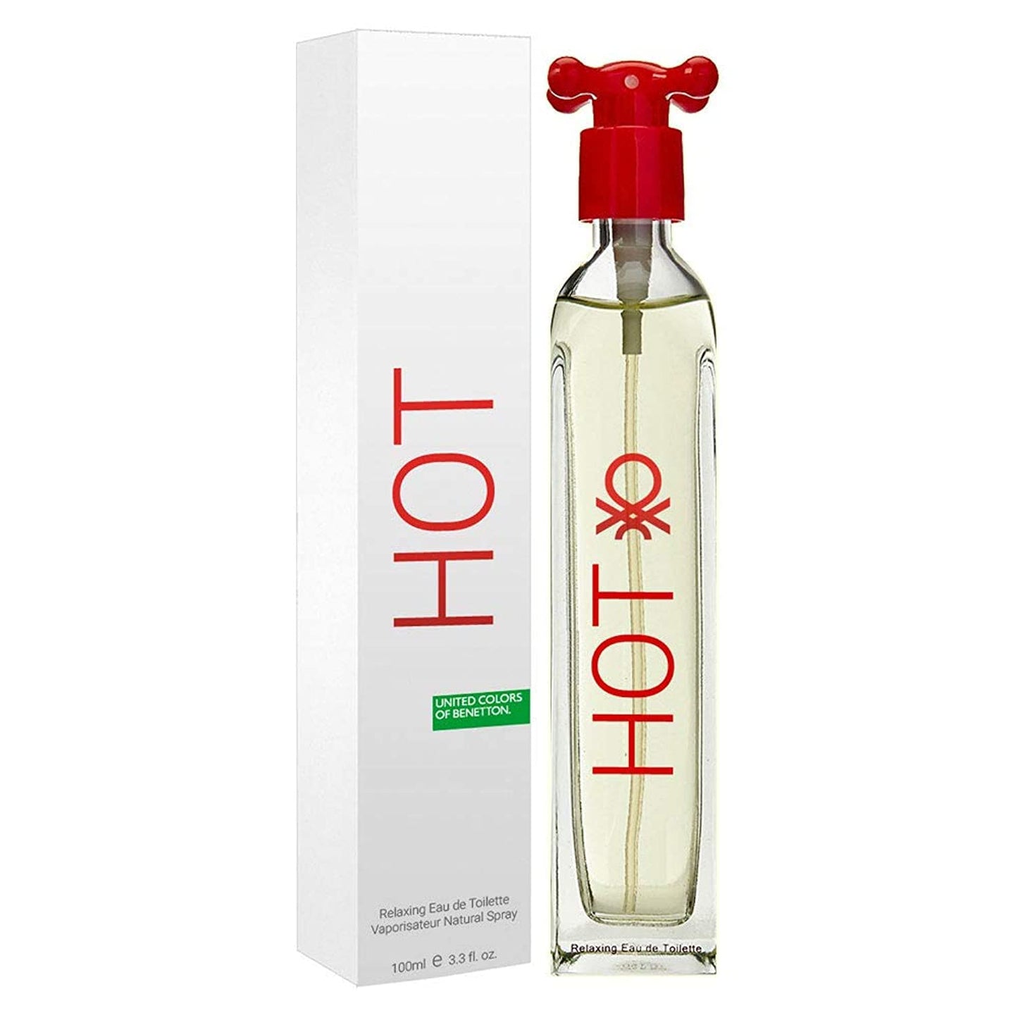 Benetton Hot Eau de Toilette Spray 100ml Women's Fragrance