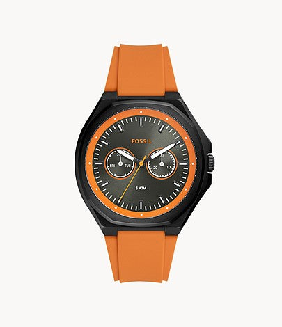Fossil Evanston Multifunction  Silicone Watch