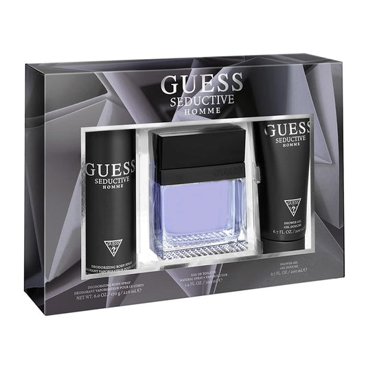 Guess Set Guess Seductive Homme 3pc. Edt  Spray