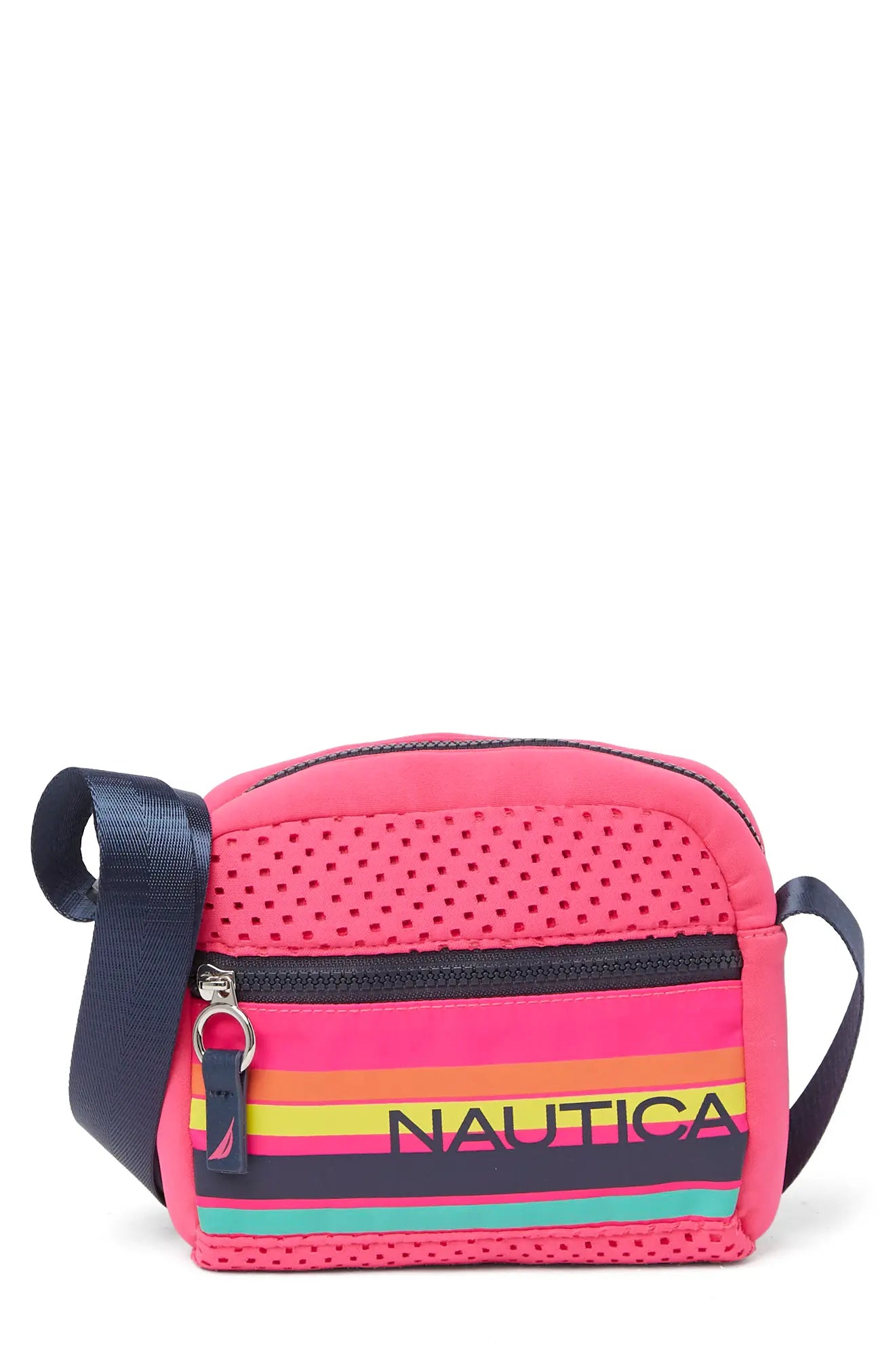 Nautica Jetty logo print camera crossbody