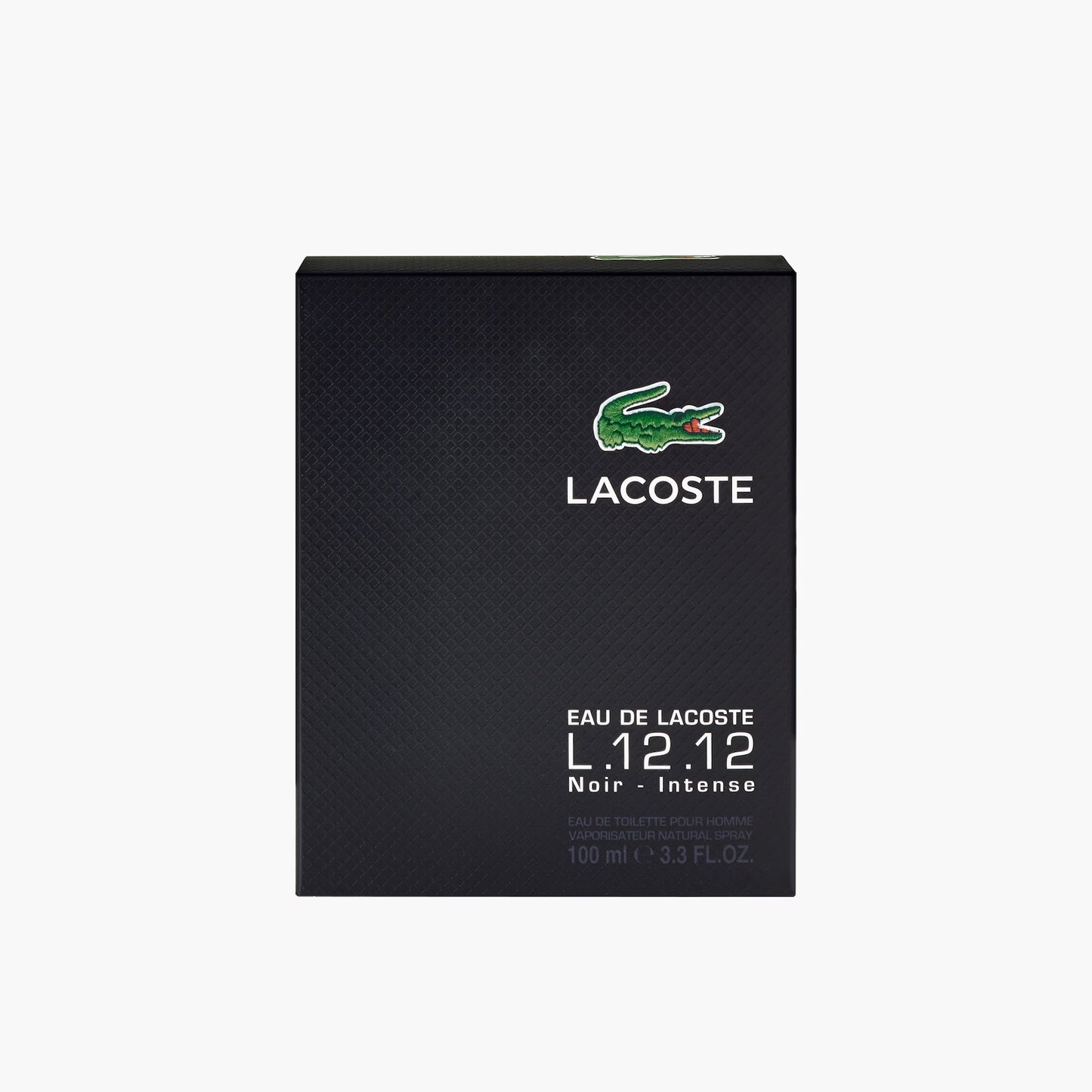 Lacoste L.12.12 Noir - Intense 100ml Eau De Toilette Natural Spray