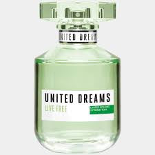 United Dreams Live Free by Benetton Eau De Toilette Spray 2.7 oz For Women