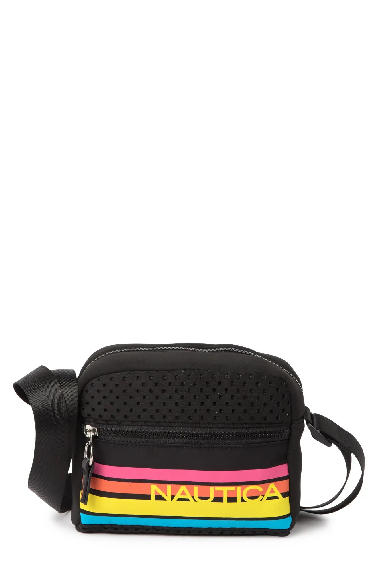 Nautica Jetty logo print camera crossbody