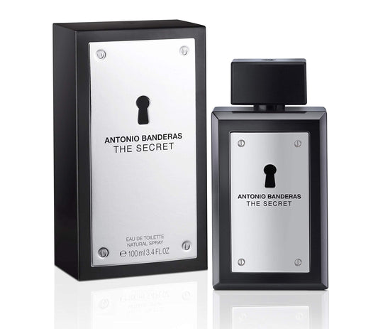 Antonio Banderas The Secret - Eau de Toilette Spray for Men, Fruity Leather Fragrance