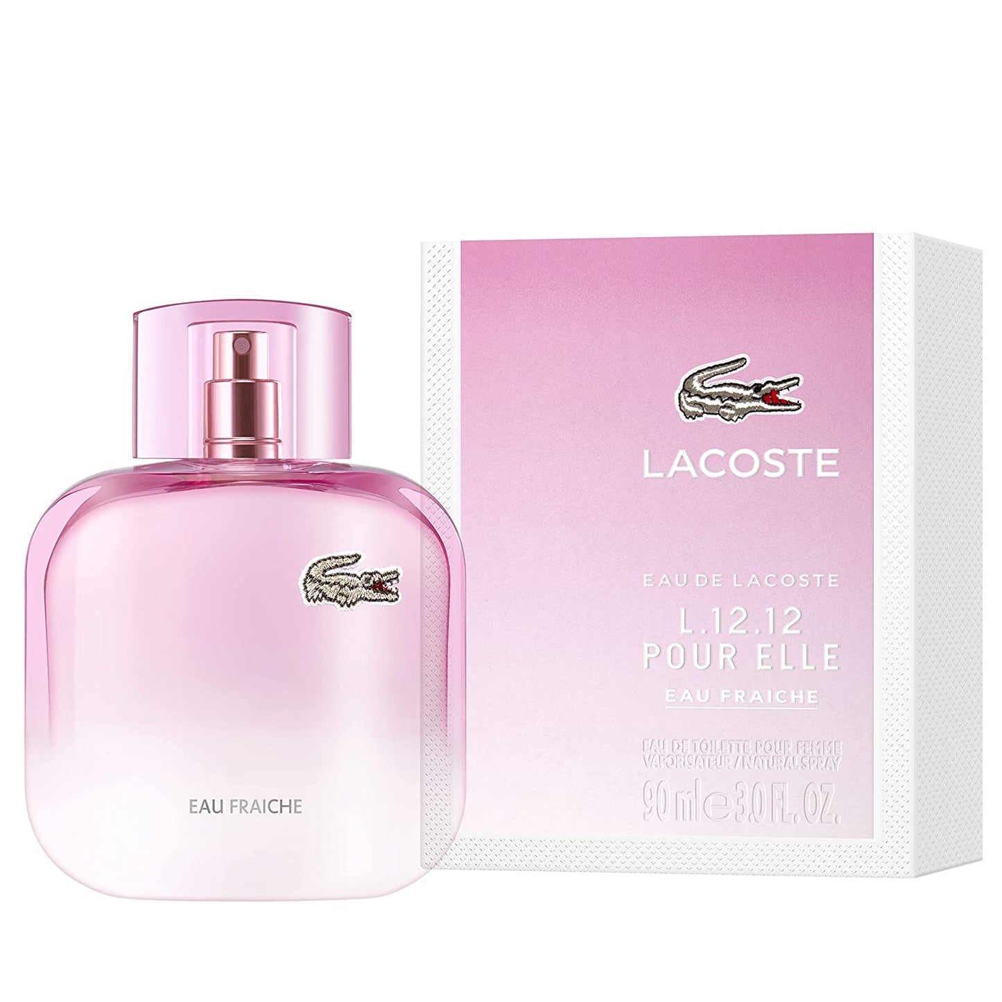 Lacoste Eau De Lacoste L.12.12 Pour Elle by Lacoste 3 oz EDT Spray for Women