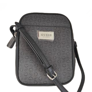 Guess Terence Unisex Double Zip Crossbody Bag