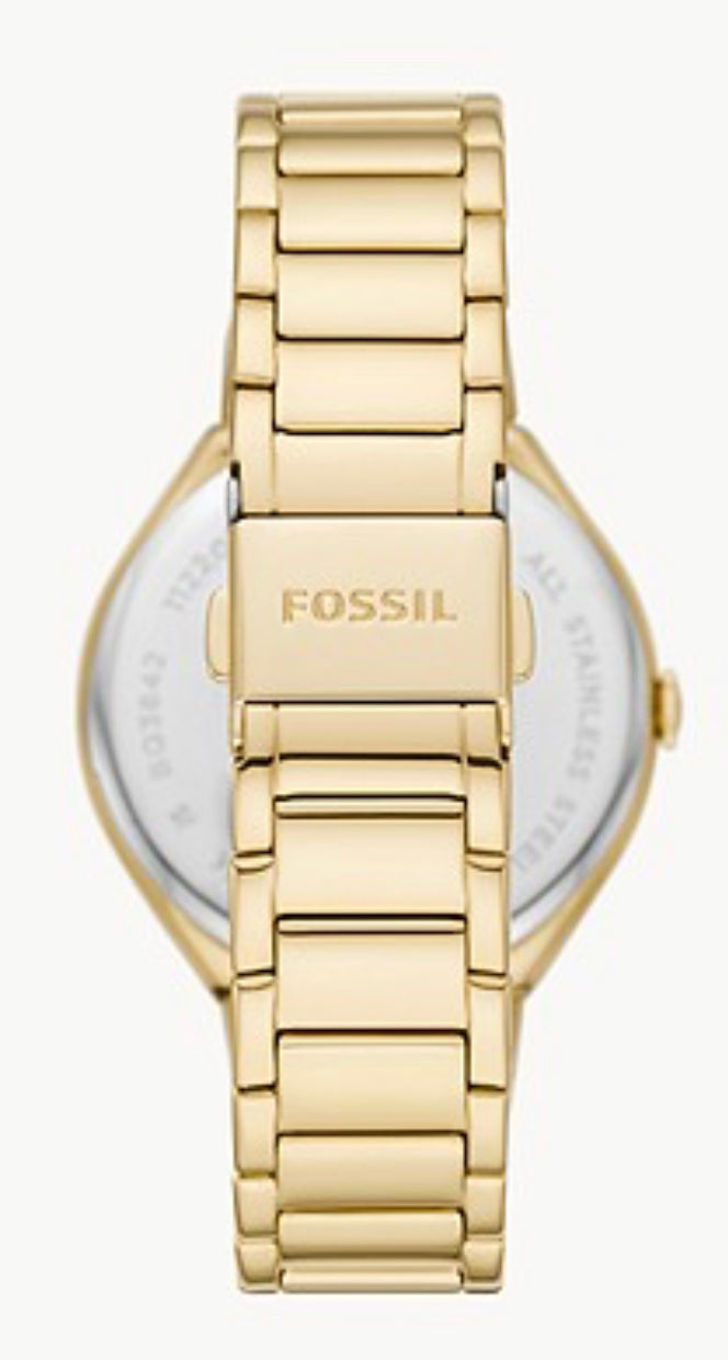 Fossil Ashtyn Three-Hand Date Rose Gold-Tone Stainless Steel Watch