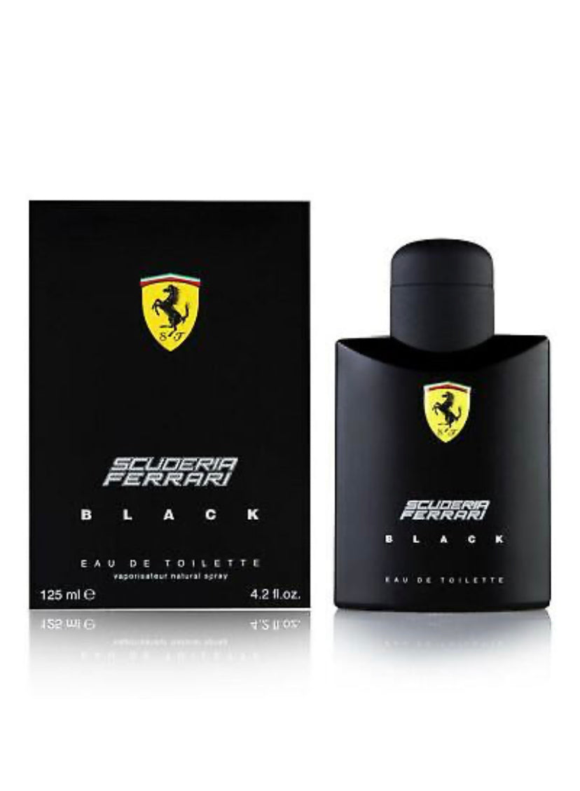 Ferrari Scuderia Black Eau De Toilette Spray 125ml EDT For Men