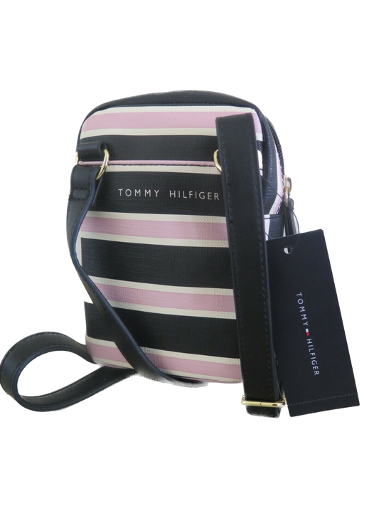 Tommy Hilfiger Leather Vinyl Crossbody Bag