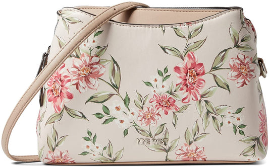 Nine West Calandra Mini Dome Crossbody Begonia Floral