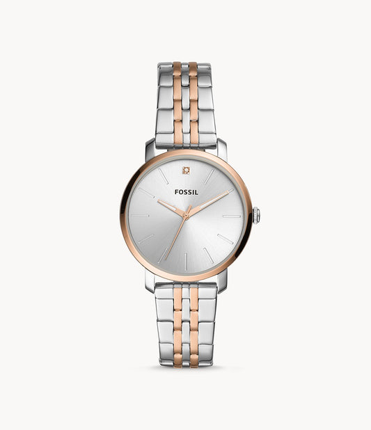 Fossil Lexie Luther Three-Hand Two-Tone Stainless Steel Watch