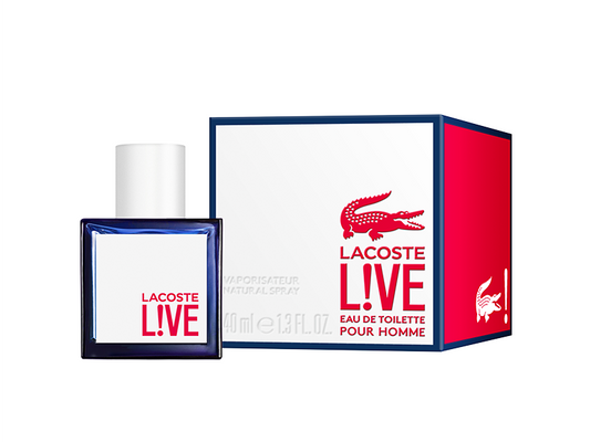 LACOSTE LIVE Eau de Toilette 100ml EDT Spray