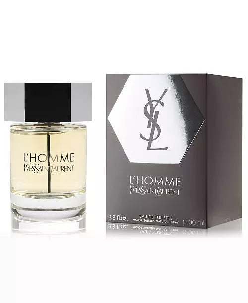YSL L'Homme 100ml Eau De Toilette Men's Spray Yves Saint Laurent Fragrance