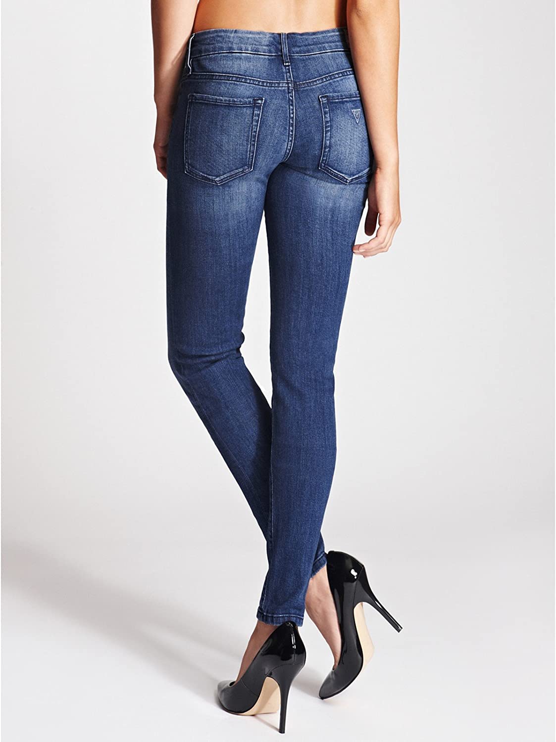 GUESS Sophia Mid-Rise Skinny Jeans