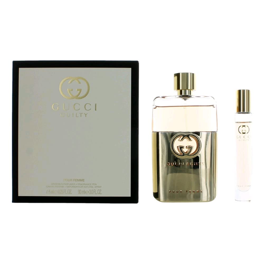 Gucci Guilty Eau De Parfum 90ml + Roller Ball 7.4ML