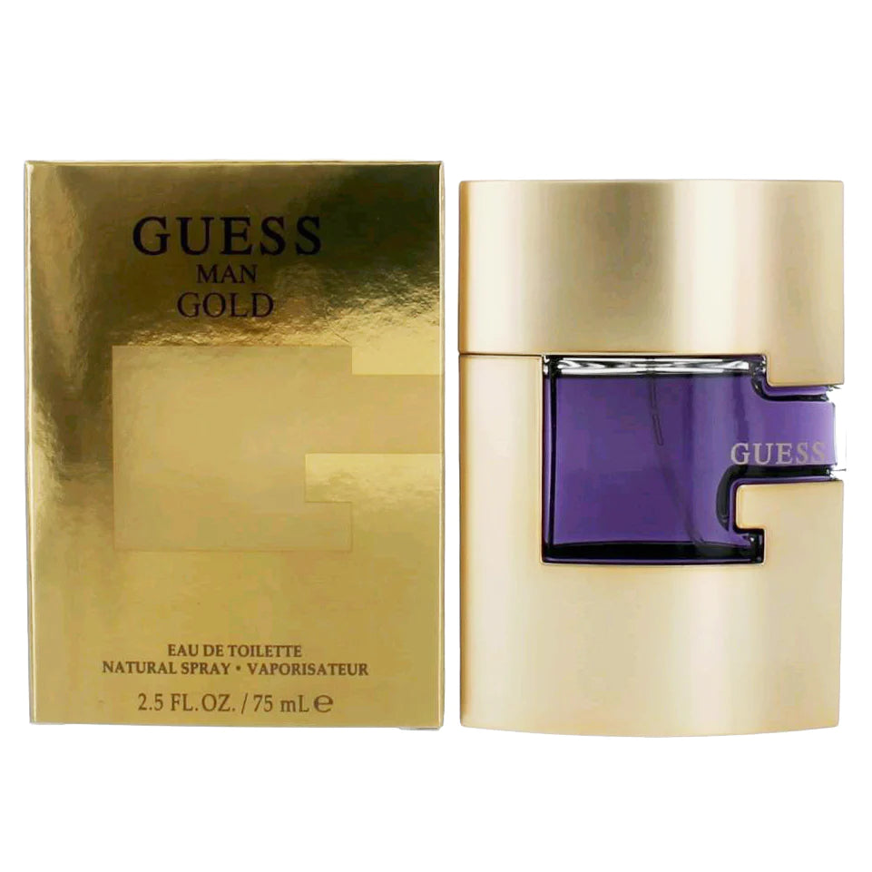 Guess Man Gold EAU De Toilette EDT For Him