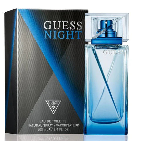 Guess Night For Men Eau De Toilette Spray 100Ml