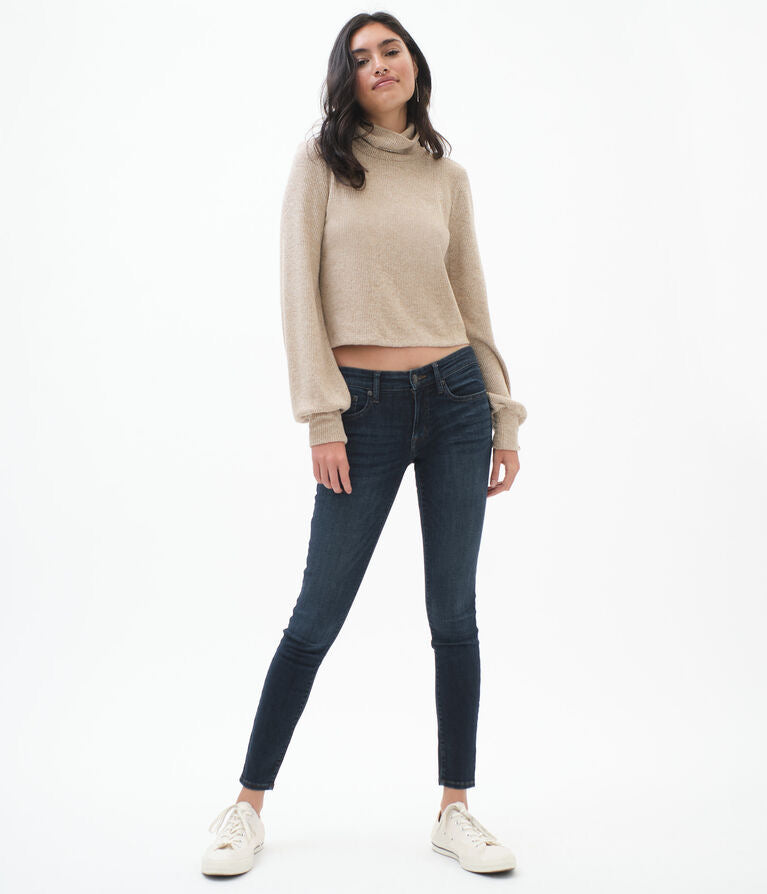 Aeropostale Premium Seriously Stretchy Low-Rise Jegging
